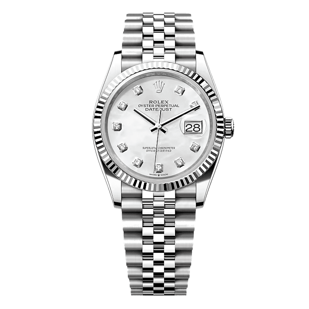 Rolex Datejust Mother of Pearl Diamond Dial super clone watch