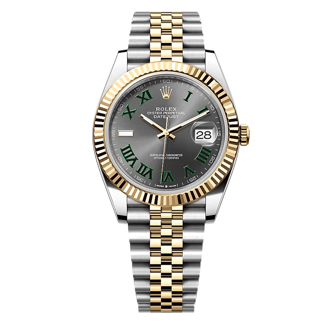 Rolex Datejust Two Tone Wimbledon super clone watch